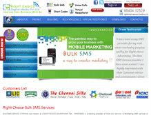 Tablet Screenshot of bulksmsservicechennai.com